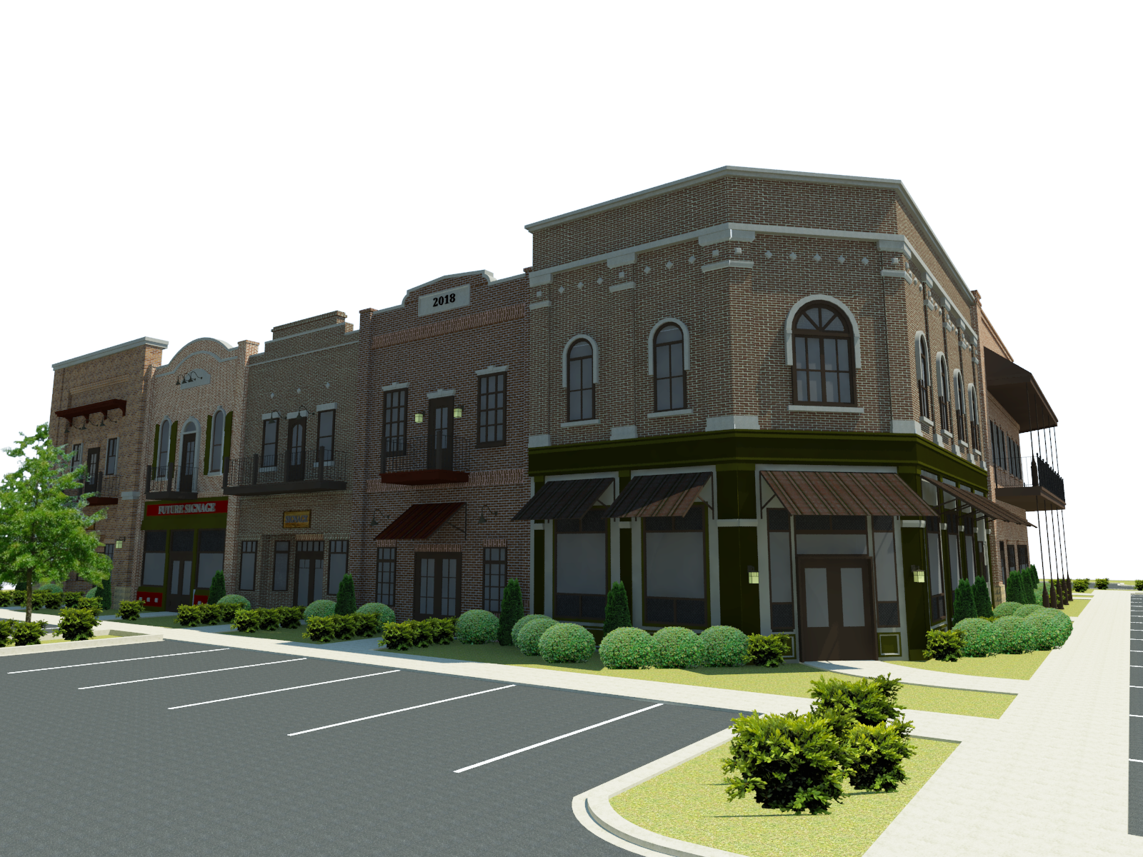 Hayesville Arlington Vray rendering with SketchUp